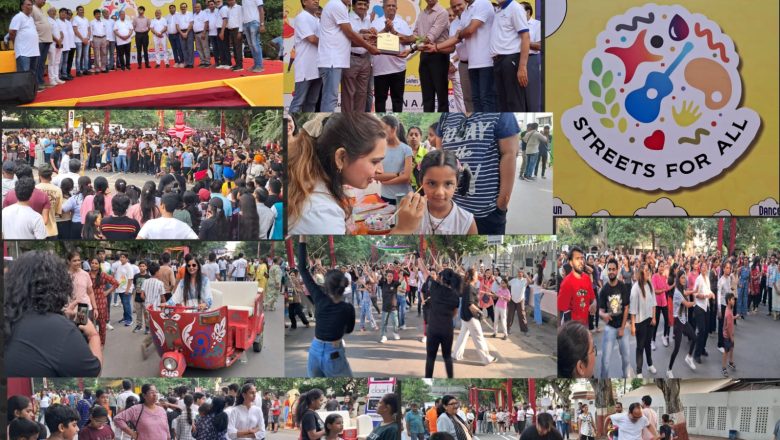 પર્યાવરણ જાગૃતિ માટે આયોજિત Street For All કાર્યક્રમમાં વાપીવાસીઓએ ભૂલી-બિસરી શેરી રમતો, પરંપરાગત કરતબ અને ડાન્સ-ગરબાની મોજ માણી