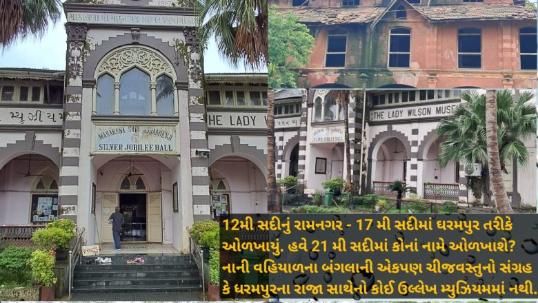 ધરમપુરના ઐતિહાસિક વારસા પર ઘેરાતો સંસ્થાકીય ‘ડોળો’: લેડી વિલ્સન મ્યુઝિયમ અને 200 વર્ષ જૂના ખંડેર બંગલા પર પ્રશ્નાર્થ!
