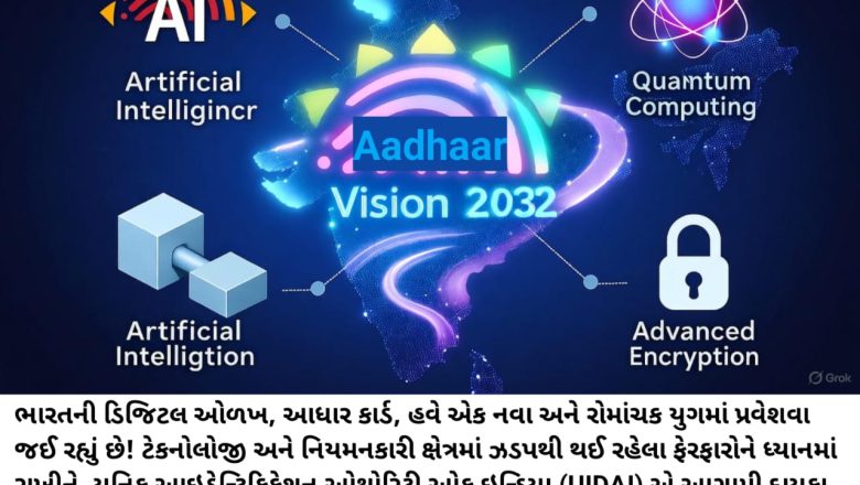 આધાર કાર્ડનું ભવિષ્ય: AI, બ્લોકચેન અને ક્વોન્ટમ ટેક્નોલોજીથી બનશે ‘Aadhaar Vision 2032’!